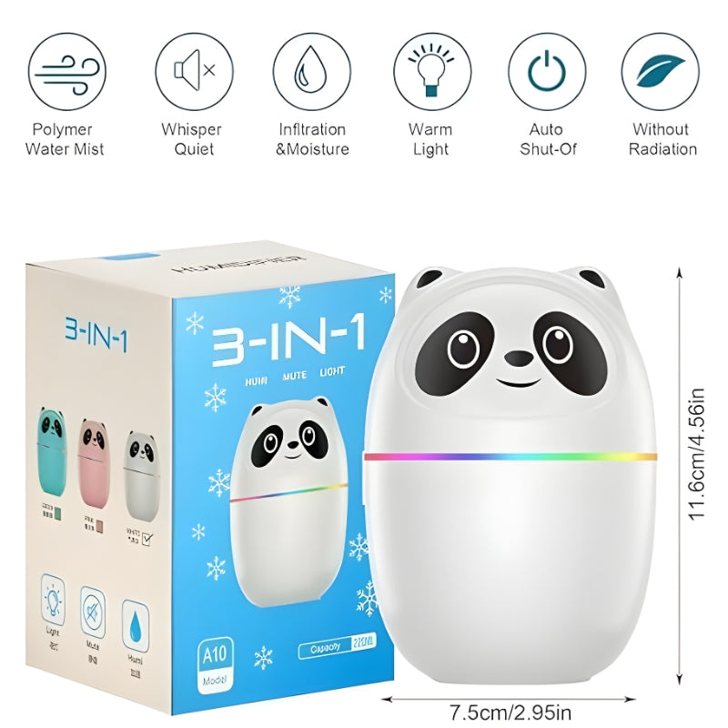 3-In-1 Mini Panda Air Freshener