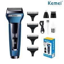 Kemei 4-in-1 Electric Hair Clipper & Shaver